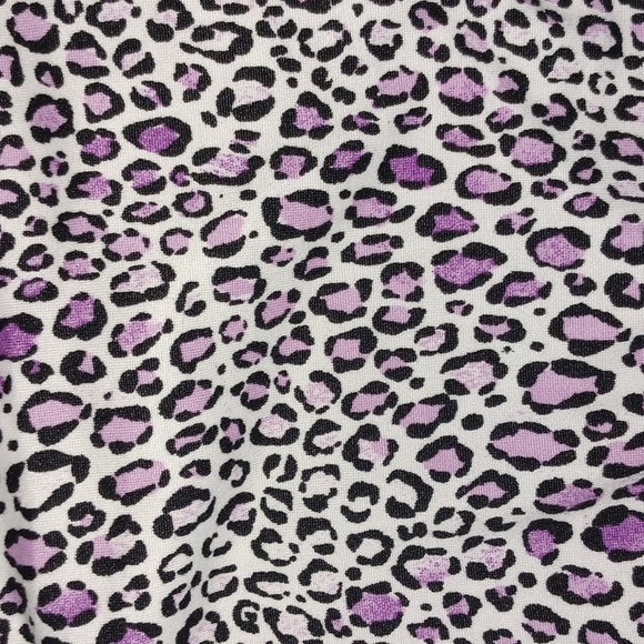 Purple CHEETAH Print Nightie JOYSPUN Women's L (12-14) - Picture 12 of 12
